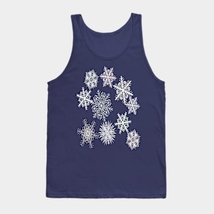 Snowflake Pattern Tank Top